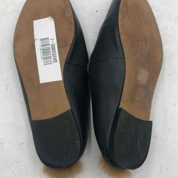 COACH Designer black slip on slide on mule loafers flats Size 8 - Picture 5 of 6